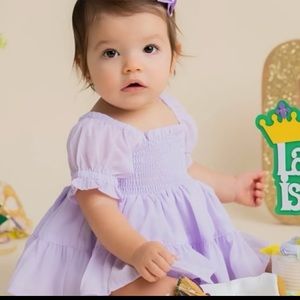 Well Dressed Wolf 6mo tunic and bloomers